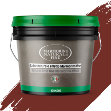 Декоративна штукатурка Marmorino Naturale Fine Burgundy (Бордова) - 1 кг