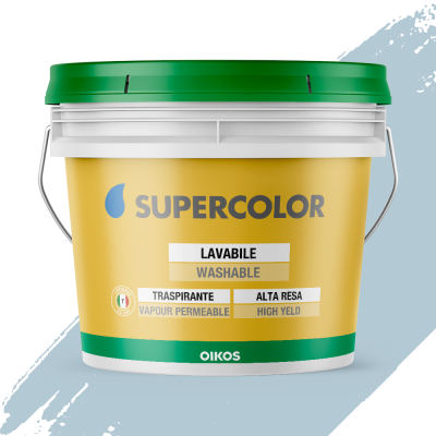 Інтер'єрна фарба Supercolor Airy Blue (Небесно-блакитна) - 10 л