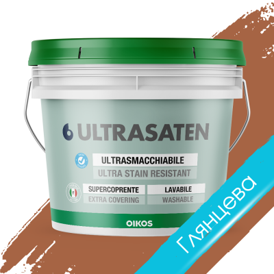 Інтер'єрна фарба Ultrasaten Lucido Mocha Mousse (Молочно-шоколадна) - 10 л
