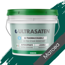 Інтер'єрна фарба Ultrasaten Opaco Emerald Green (Глибока смарагдова) - 10 л