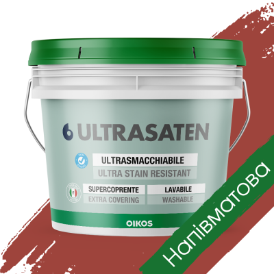 Інтер'єрна фарба Ultrasaten Satinato Marsala (Марсала) - 10 л