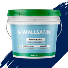 Інтер'єрна фарба Wallsatin Cobalt (Темно-синя) - 10л