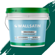 Інтер'єрна фарба Wallsatin Emerald Green (Глибока смарагдова) - 10л
