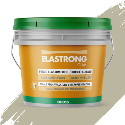 Фарба для фасадів ELASTRONG GUM French Shutter (Гальково-сіра) - 4 л