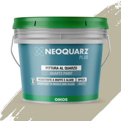 Фарба для фасадів NEOQUARZ PLUS French Shutter (Гальково-сіра) - 4 л
